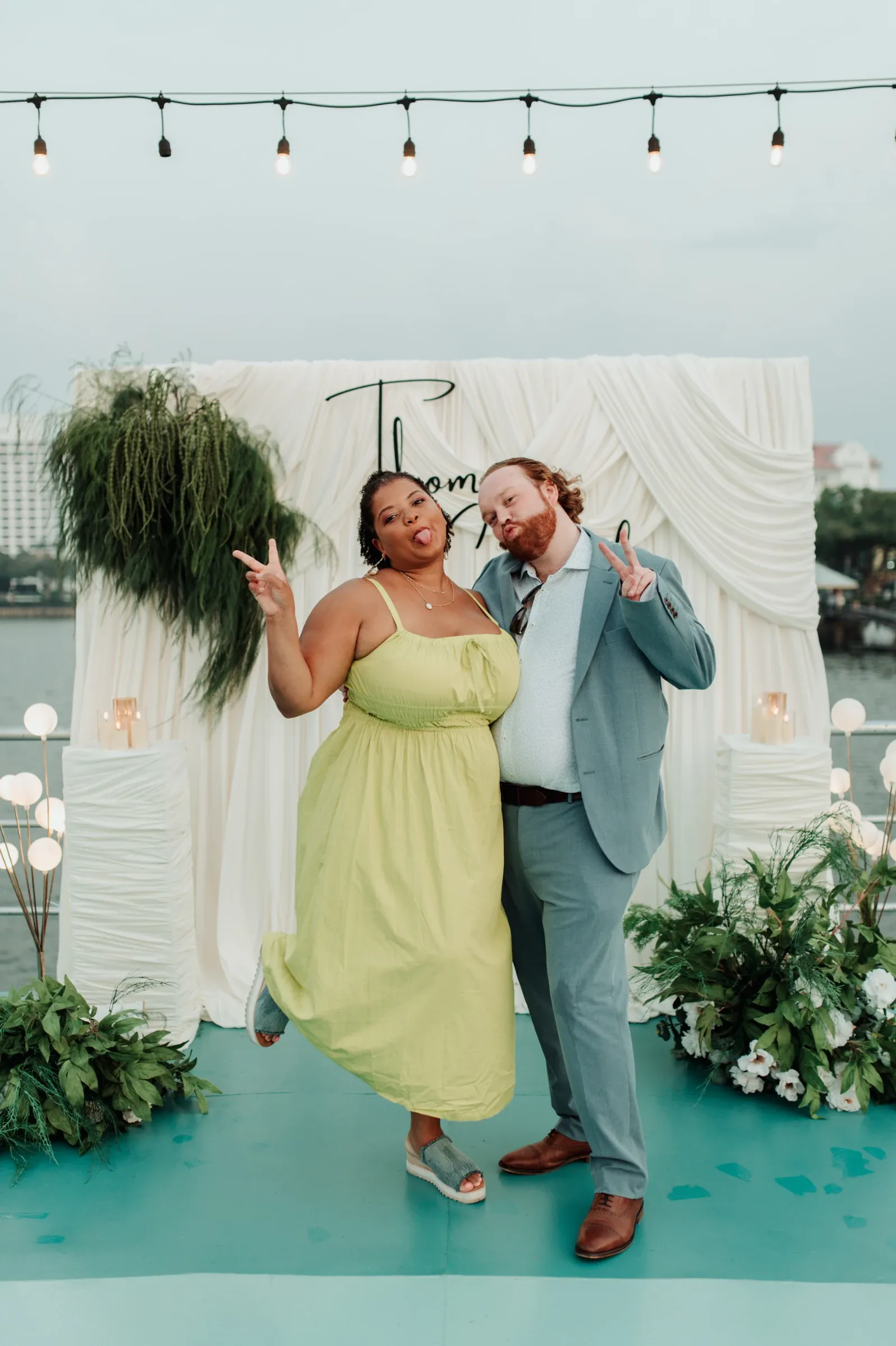 Thomas & Cheryl, evening on the river by Ju Shiu Photography, Kuching, Sarawak